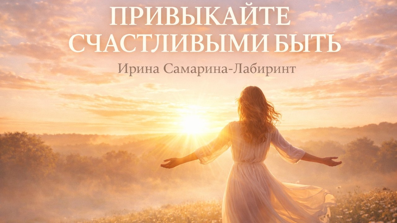 Привыкайте счастливыми быть | Ирина Самарина-Лабиринт.
