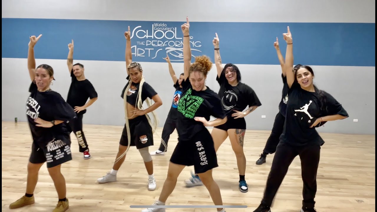 Daddy Yankee - METELE AL PERREO official music video choreography by Greg Chapkis