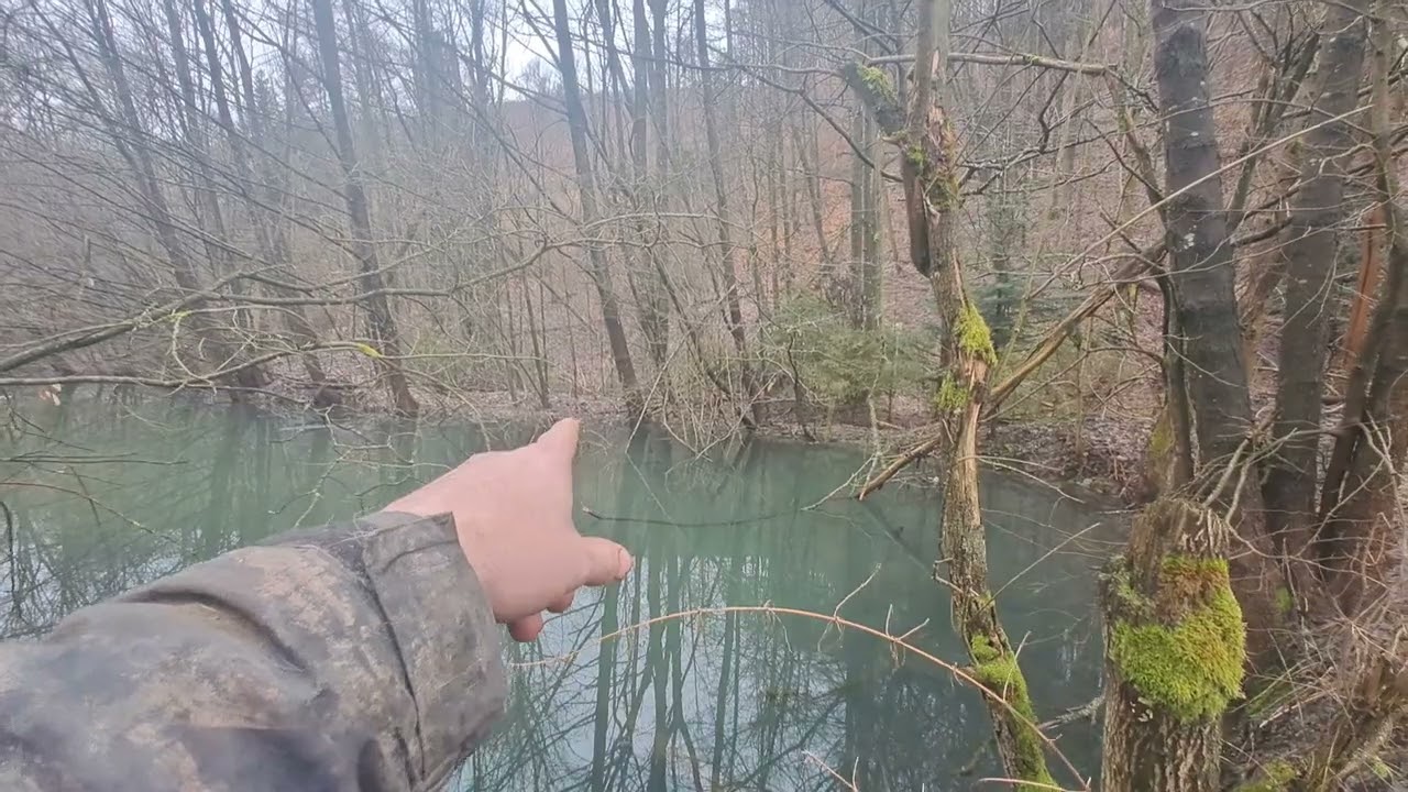 20.2.2024. Video pro úřady 1 vyplavovana stodola a černá stavba rybníku.