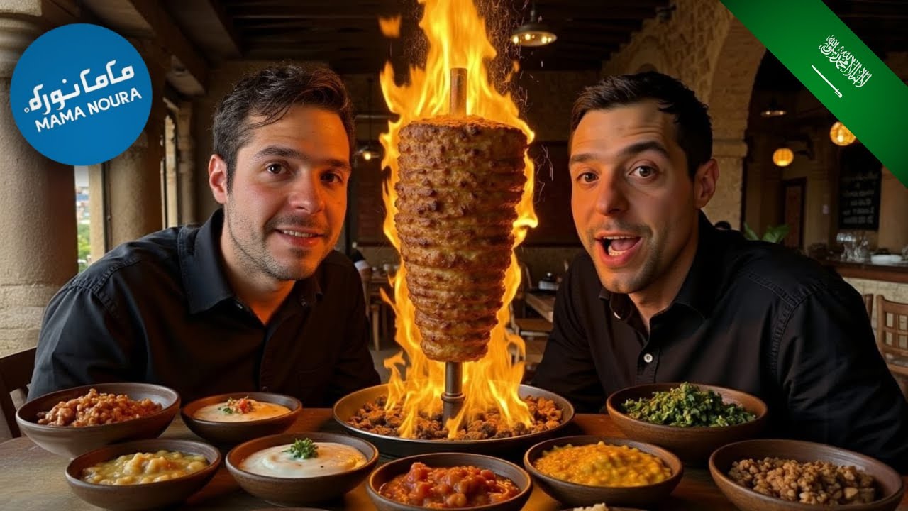 El restaurante M&Aacute;S FAMOSO de Arabia Saudita nos dej&oacute; en shock! 😱🇸🇦| Mama Noura