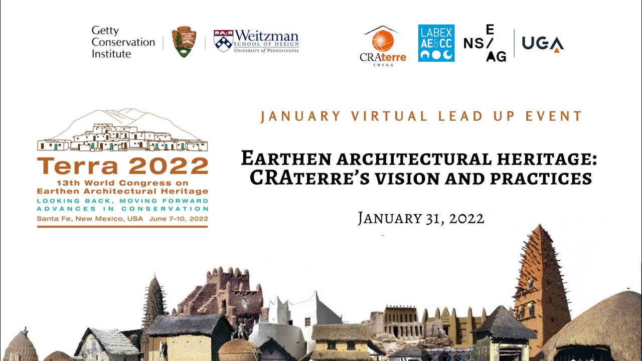 Earthen architectural heritage: CRAterre&rsquo;s vision and practices