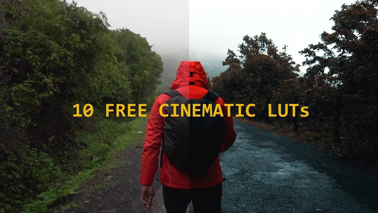 LUT PACK | 10 FREE Cinematic LUTs