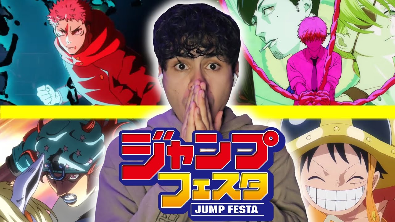 Jump Festa 2025 - ONE PIECE ELBAPH - CHAINSAW MAN T2 - JUJUTSU KAISEN T3 - JOJO'S SBR (REACCIÓN)
