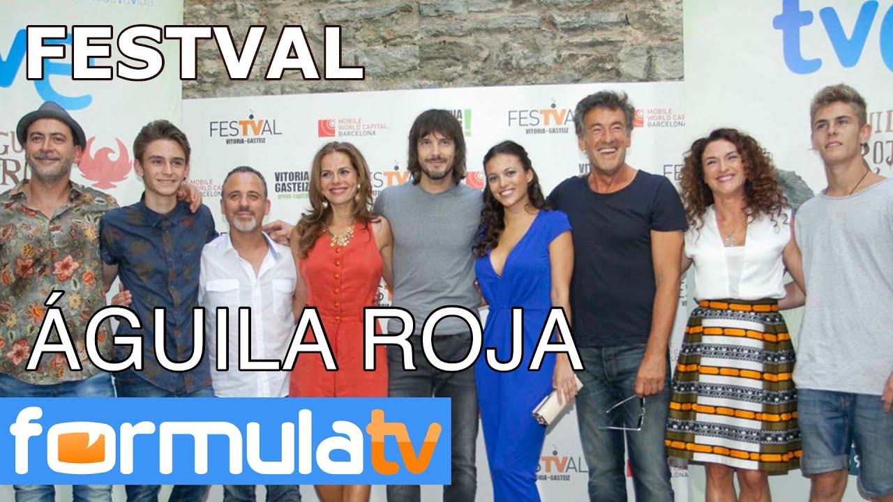Rueda de prensa de la sexta temporada de 'Águila roja' en el FesTVal 2014