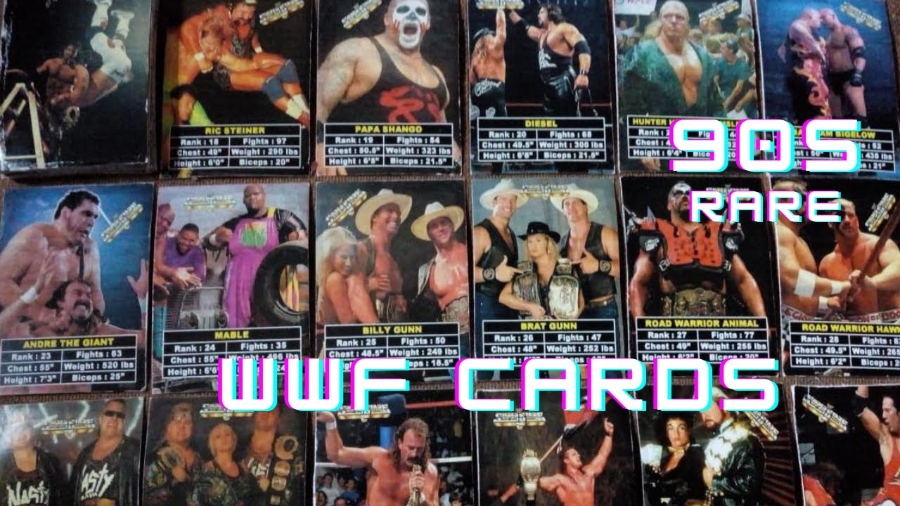 WWF Trump Cards - 36 Cards Pack