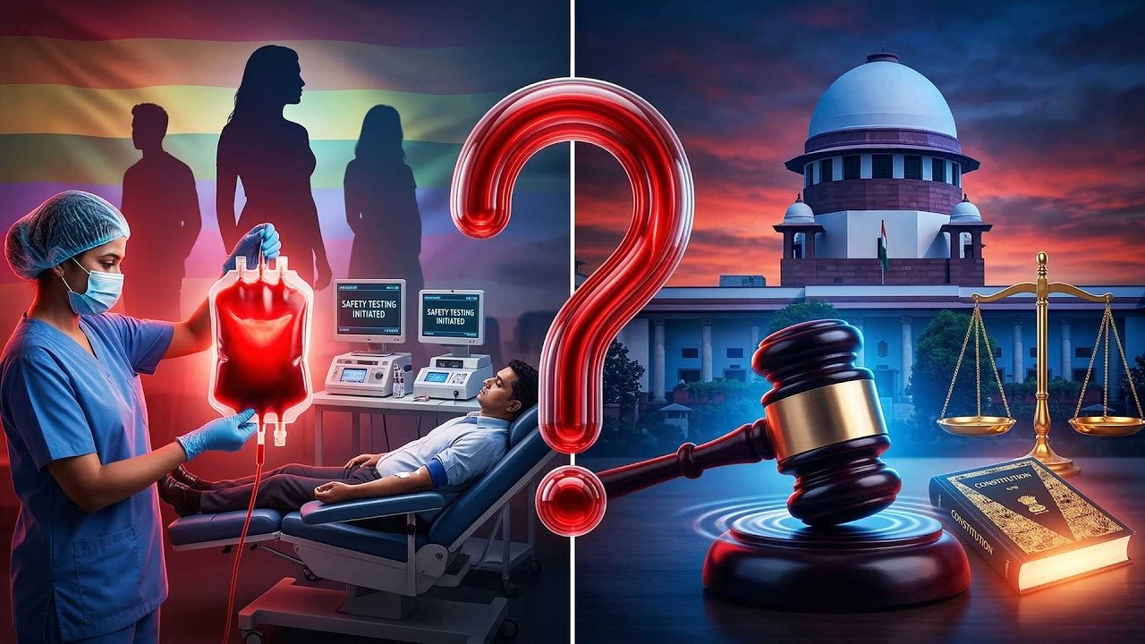 Blood Donation Ban Case: Government Defends Rule in Supreme Court