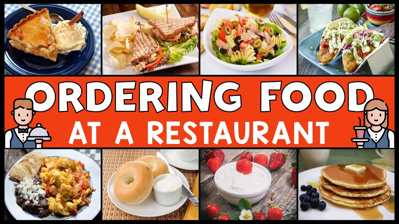 PASO 16 - INTERMEDIOS: PIDIENDO COMIDA EN UN RESTAURANTE | COUNT AND NON-COUNT NOUNS | ORDERING FOOD