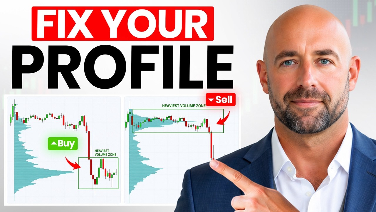 The Only 4 Volume Profile Settings I Use (TradingView Walkthrough)