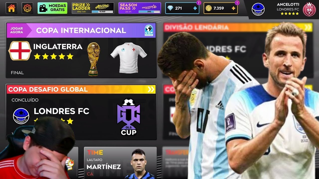 DLS 25 | Modo Carreira Londres FC #135 ( A Grande Final da Copa do Mundo )