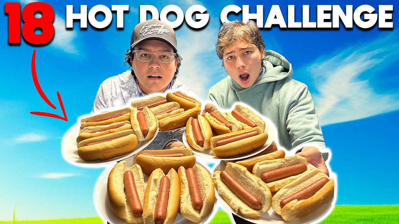 18 Hotdogs. 9 Holes.