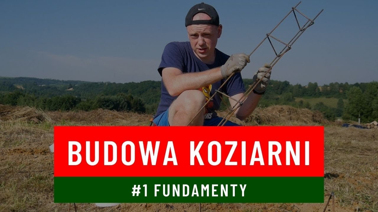 Budowa koziarni #1 Fundamenty