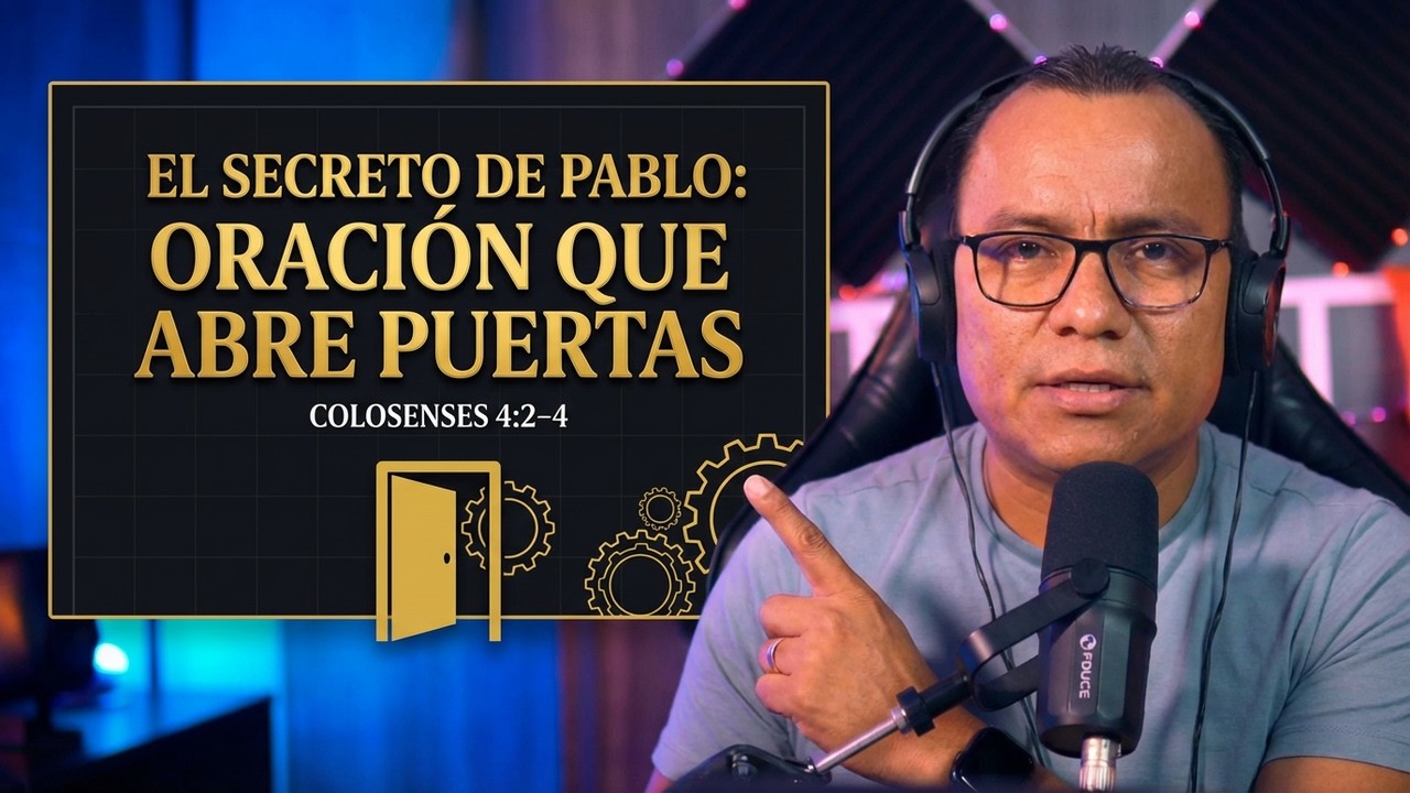 La Oración que Abre Puertas: el secreto de Pablo (Colosenses 4:2–4)