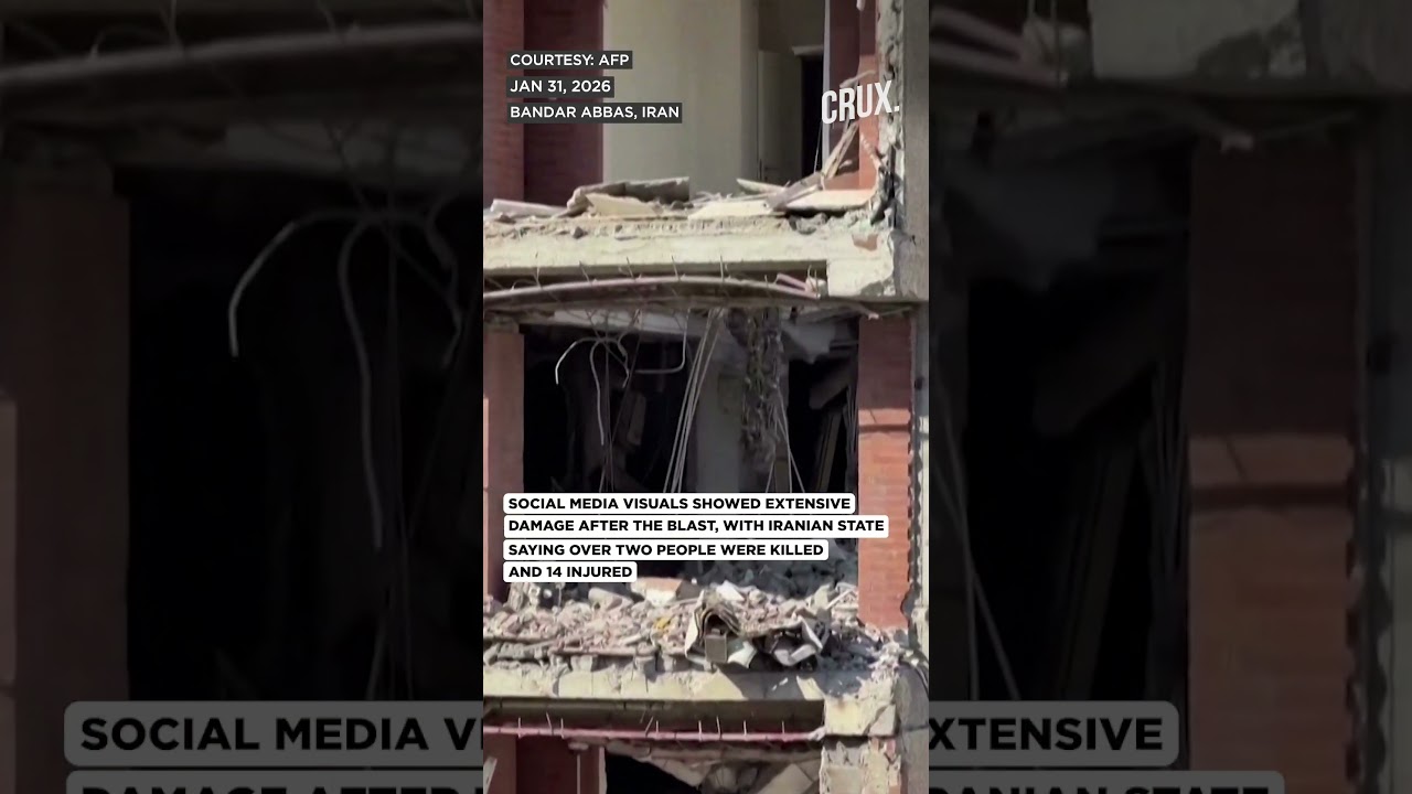 На видео: Смертельный взрыв в Иране произошел в здании в Бандар-Аббасе, роль США поставлена ​​под...