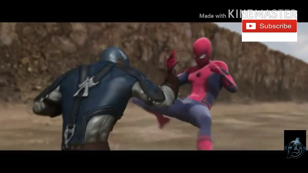 Captain America versus Iron man Spider-Man Hindi