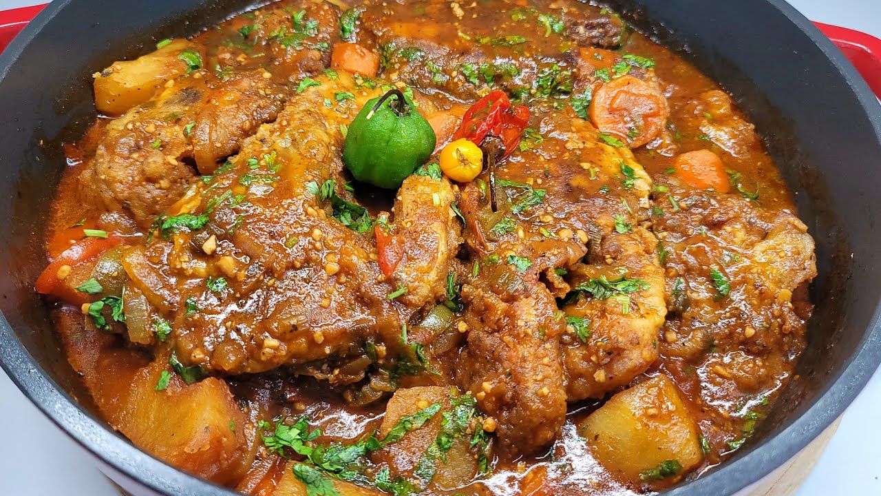 STEW FISH| recipe guyanese style
