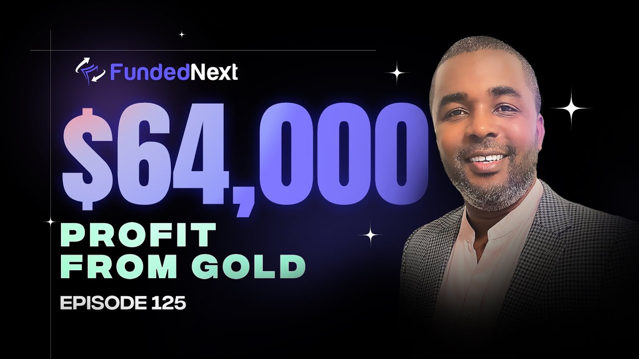 $64,000 Profit Using EMA50 On Gold With 1:2 Risk Reward | Meet The Trader Ep. 125