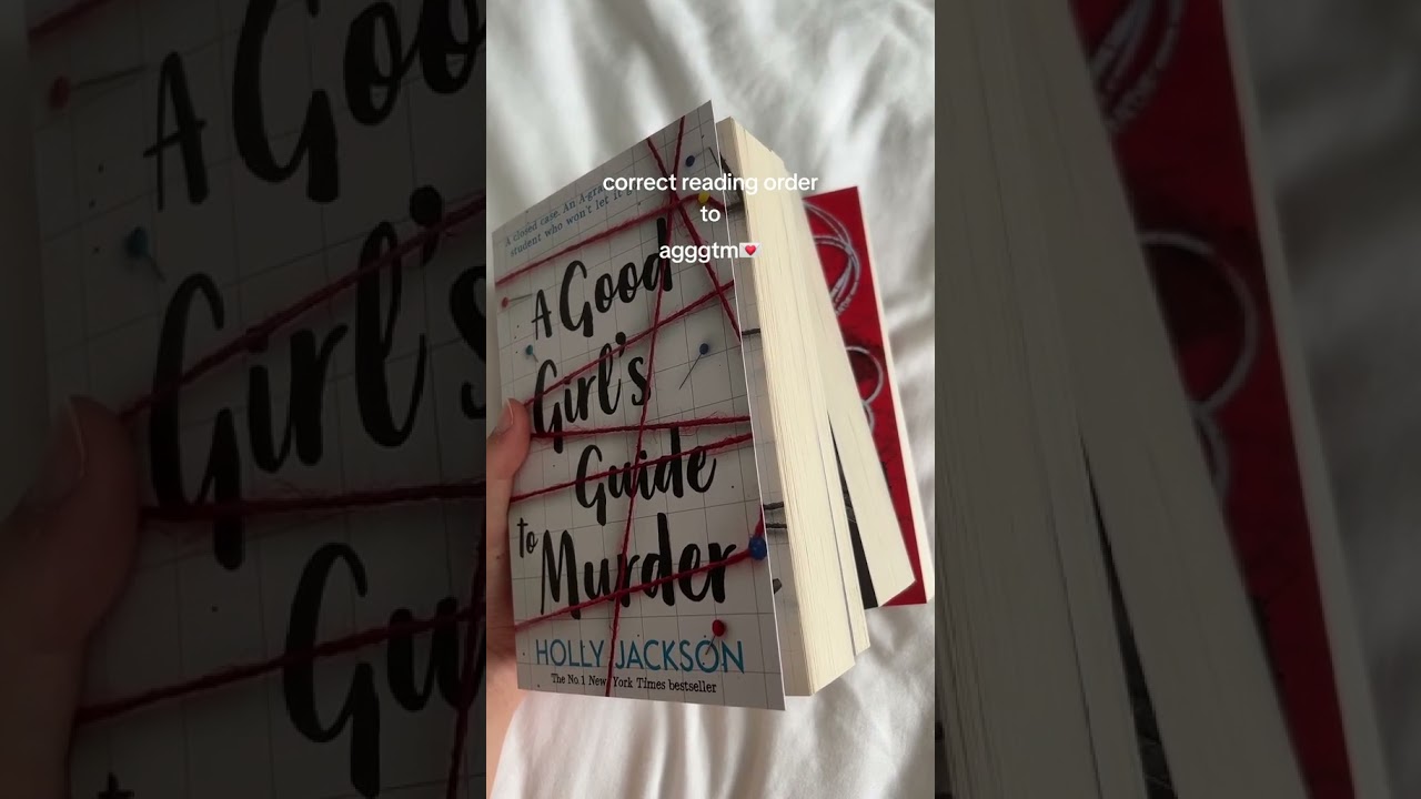 #shorts#books#a good girl&rsquo;s guide to murder&rsquo;s series#mystery murder