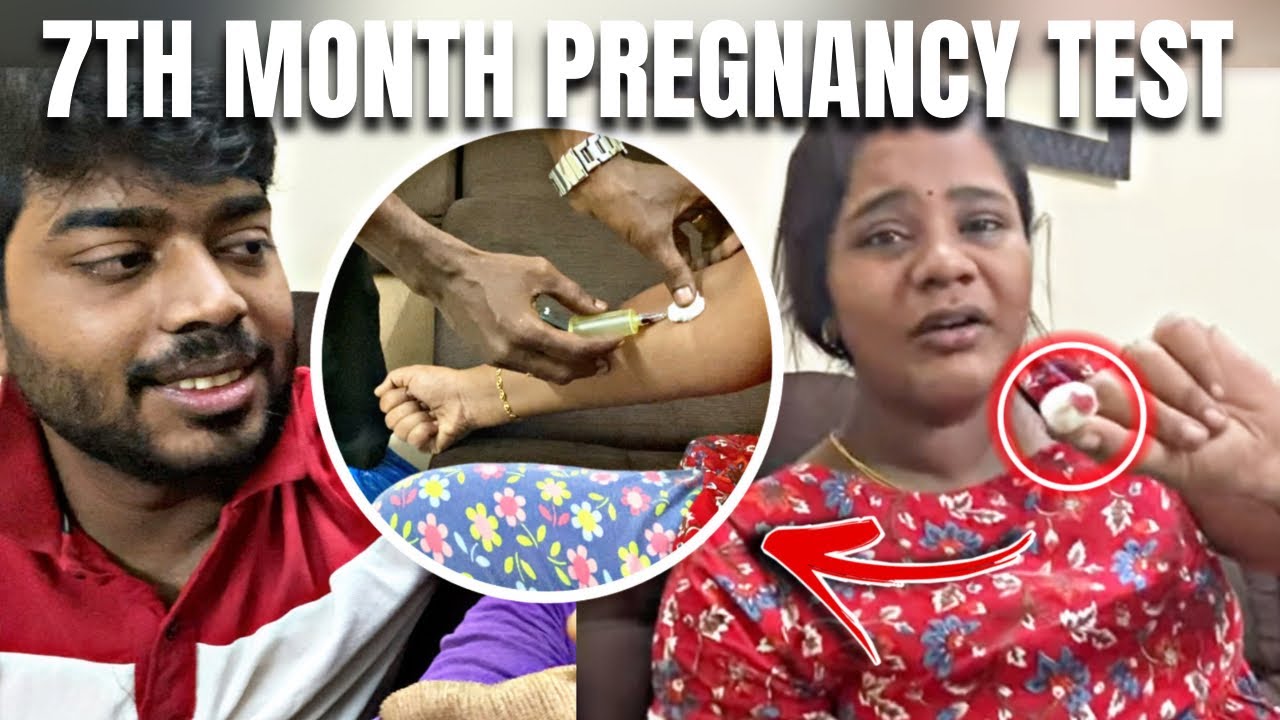 Our Pregnancy Morning Routine | 2nd trimester Symptoms | 7th Month Blood Test | Allu Loves Priya