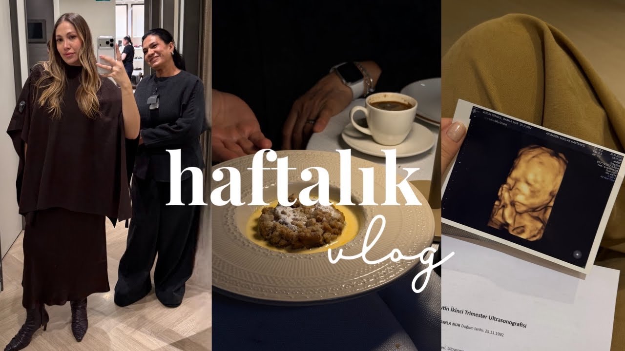 ne haftaydı ama!😮&zwj;💨| mobilya alışverişi, detaylı ultrason, bolca yemek & sohbet, &ccedil;ekim kamera arkası