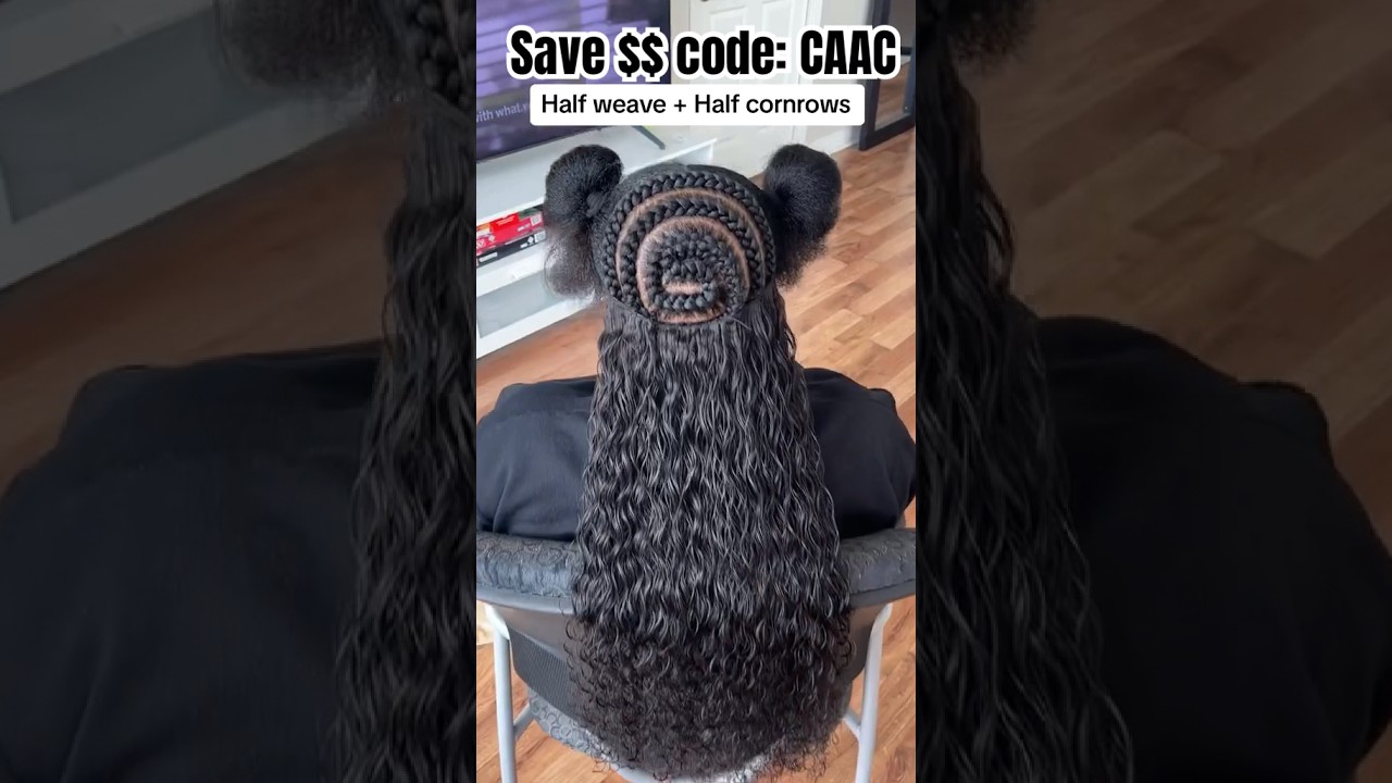 Half Cornrows Half Weave Tutorial 💎Versatile Sew In Weave | Step By Step Ft.@UlaHair