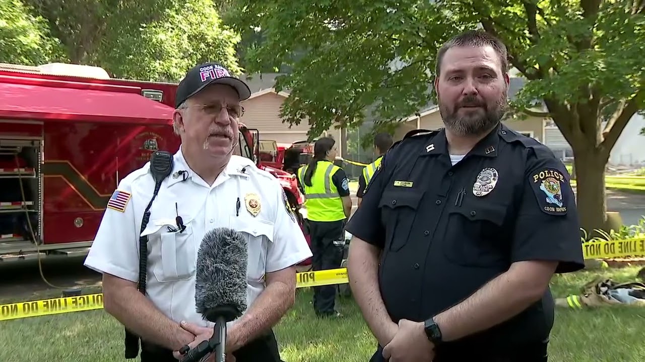 Coon Rapids home explosion: Officials hold news conference