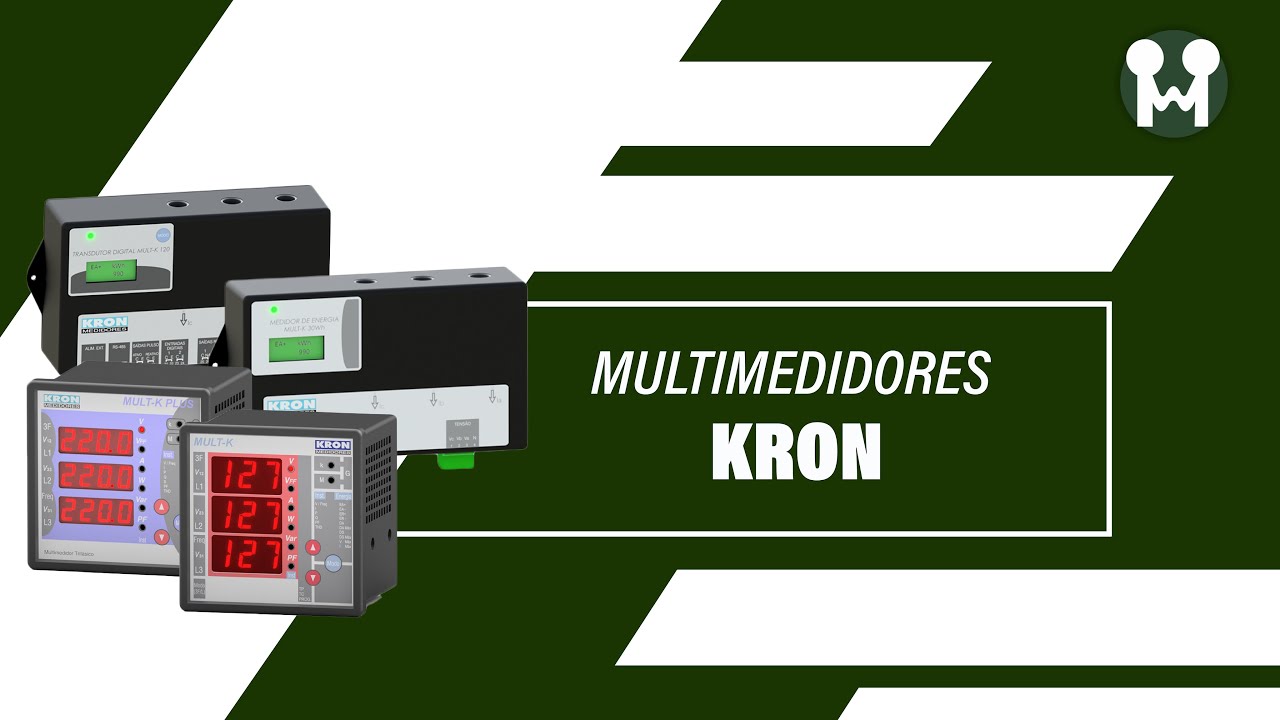 Multimedidores KRON - Medição direta e indireta