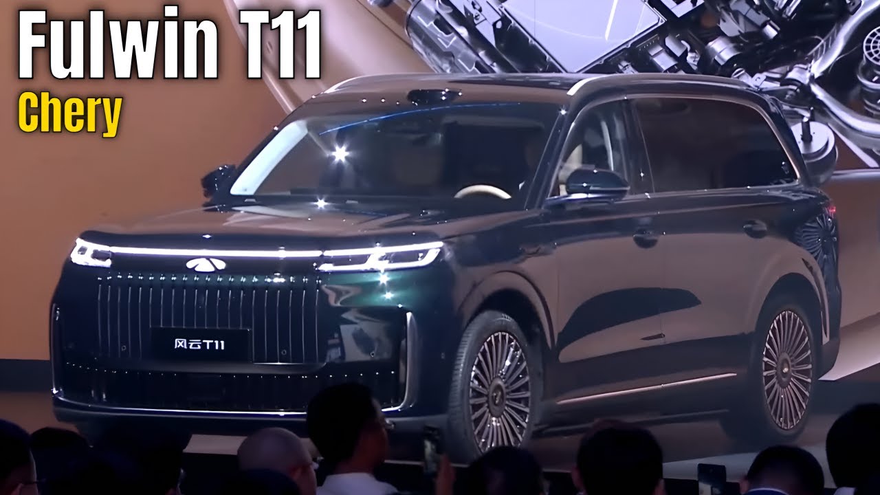 Флагманский внедорожник Chery Fulwin T11 — большой выбор электромобилей, большая роскошь, большой...