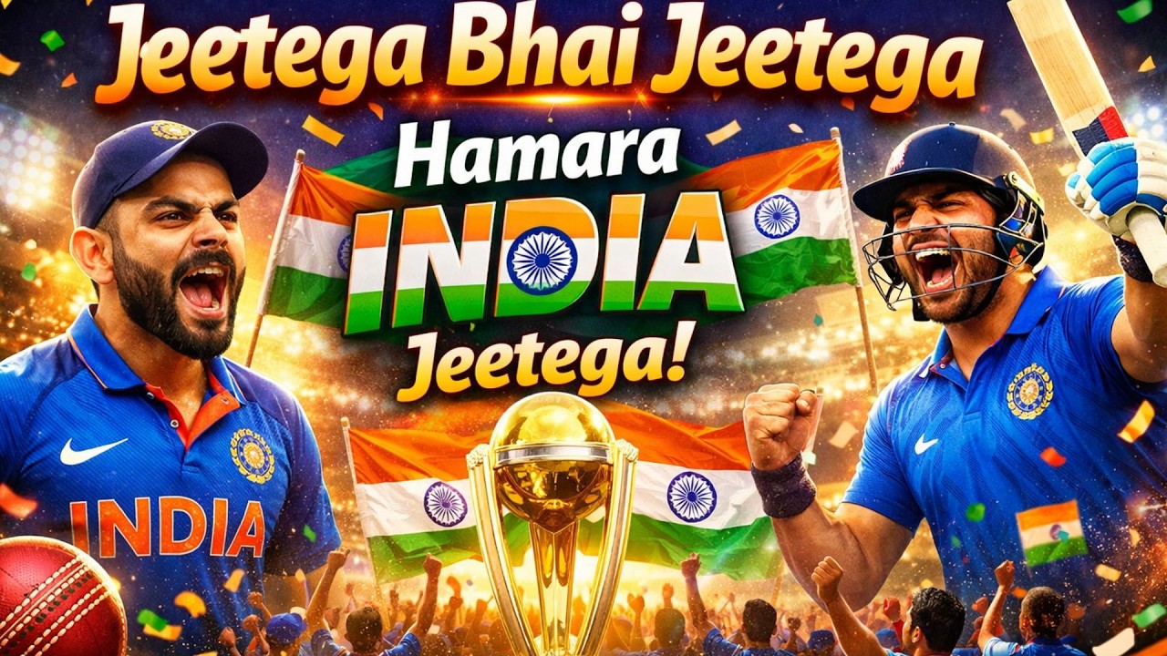 Jeetega Bhai Jeetega – Hamara India Jeetega | Powerful Hindi Cricket Anthem for Team India