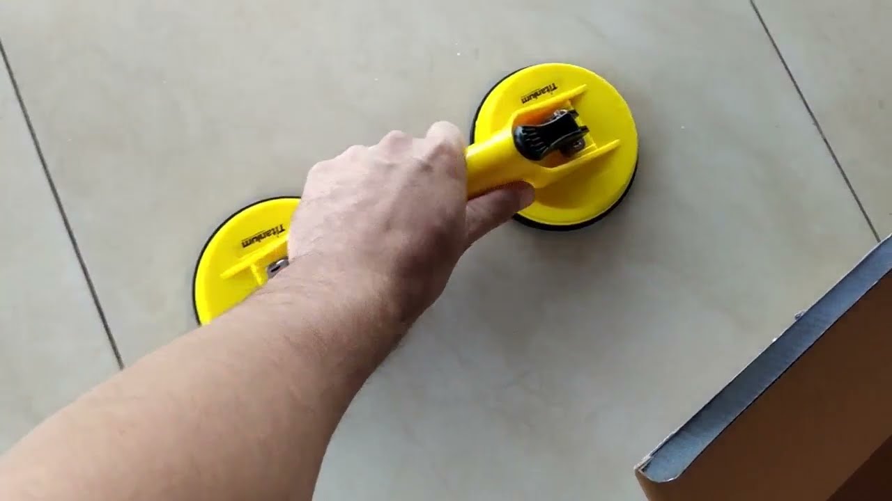 VENTOSA PARA  FACILITAR ASSENTAMENTO DE PORCELANATO - BOA E BARATA