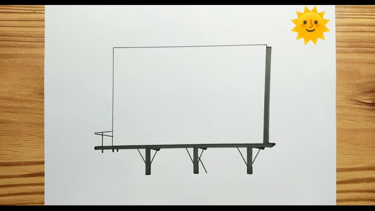 HOW TO DRAW A BILLBOARD