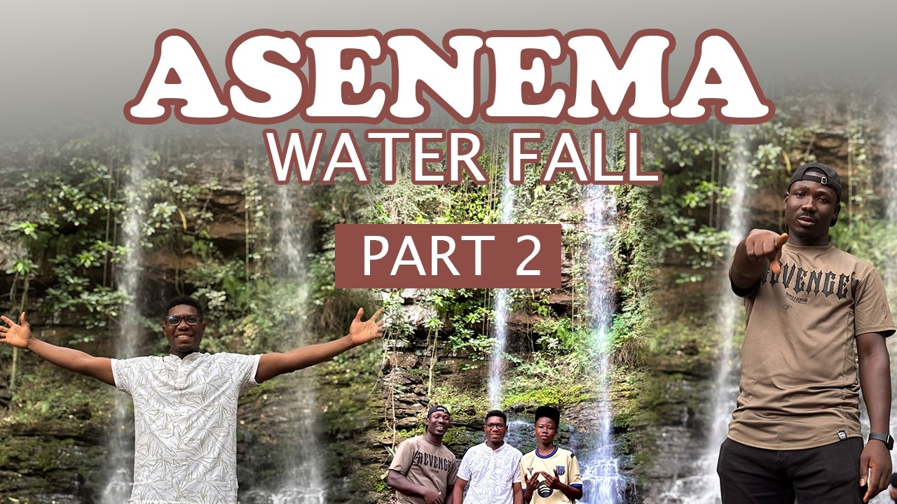 This Hidden Waterfall in Ghana Will Surprise You | ASENEMA Waterfall Adventure (Part 2)