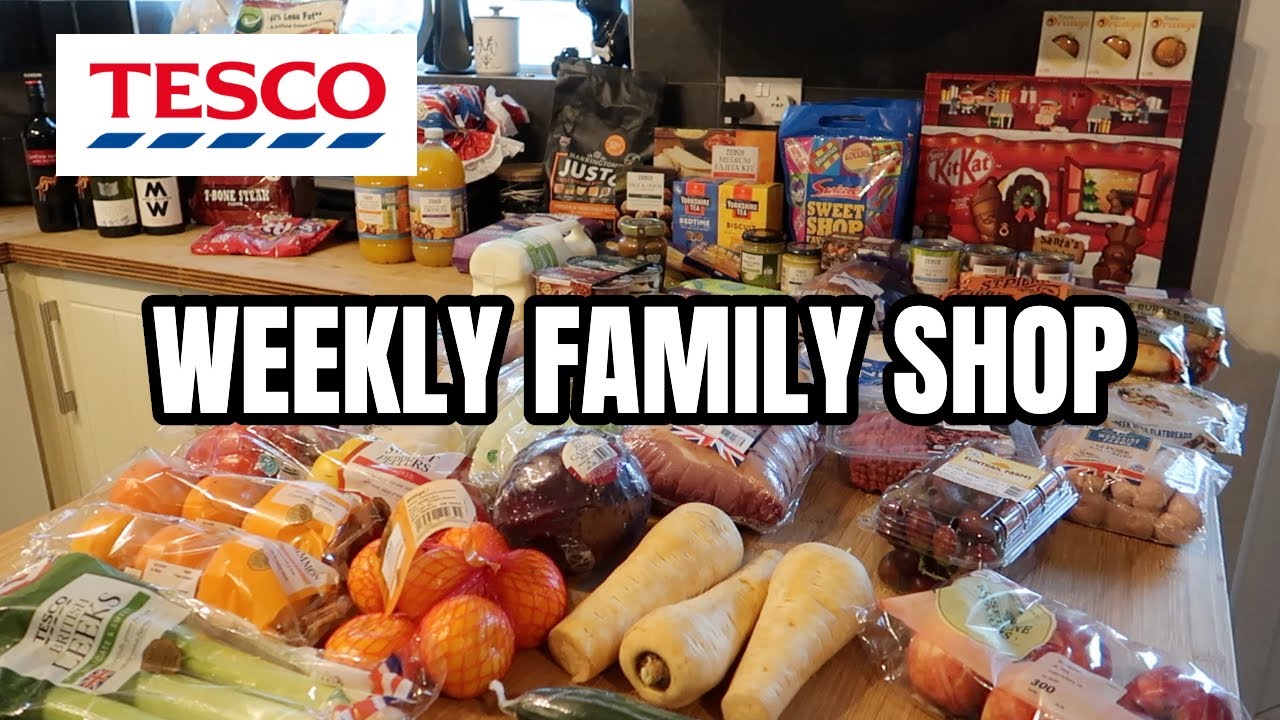 План питания на неделю и покупки в Tesco 💙