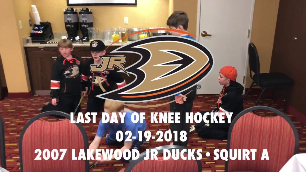 Last Day of Knee Hockey | 2007 Lakewood Jr Ducks (02-19-2018)