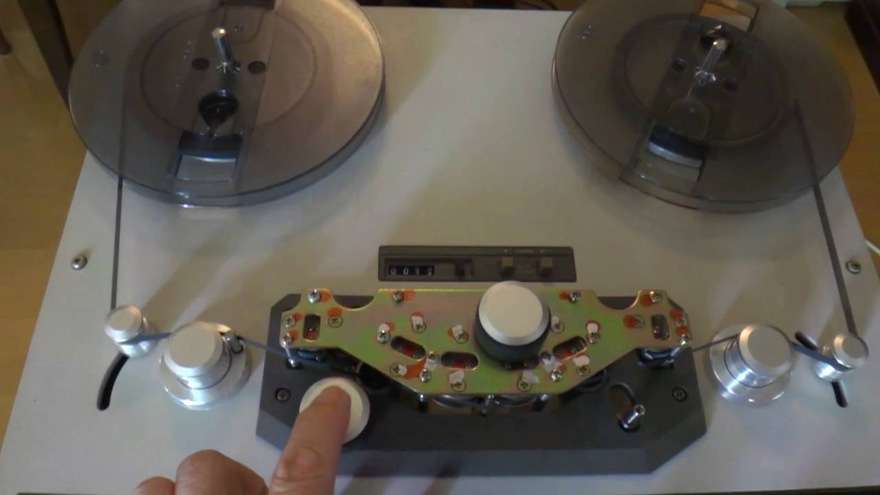 TEAC X-10R Closed Loop内のテープテンション動作検証