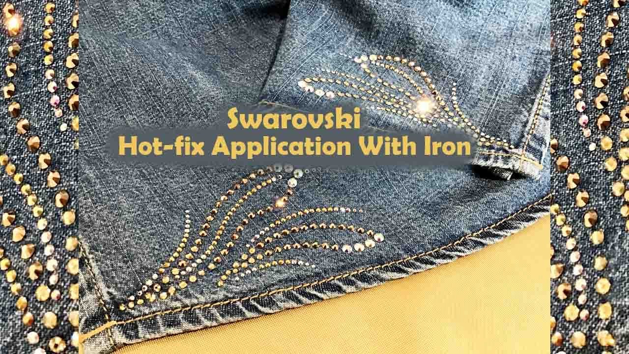 Swarovski Hot-Fix Application With Iron