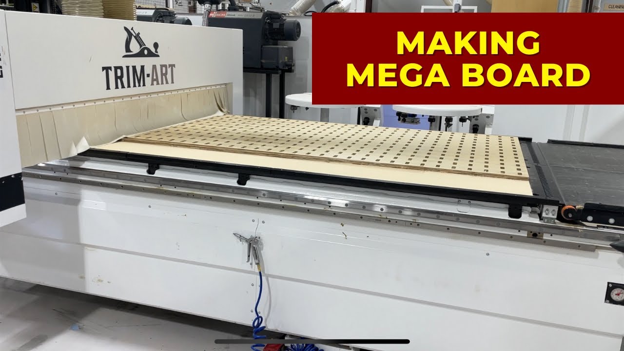 Making mega board - simple adjustable organization