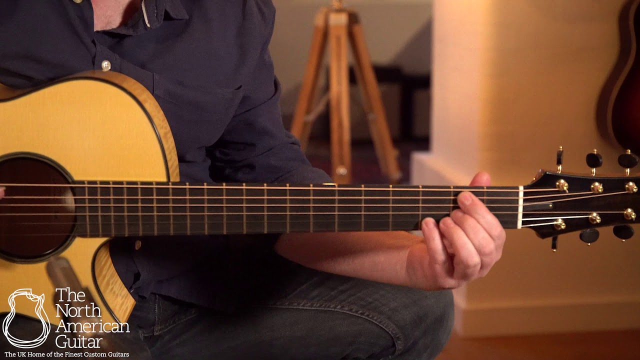 Rasmussen Guitars Model C Cutaway Acoustic Guitar Played By Ben Smith (Part One)