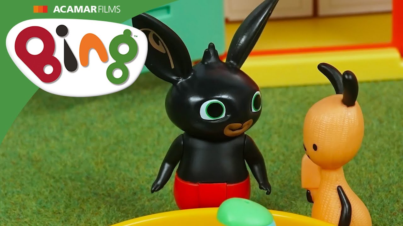 Bing and Flop find a frog! | Toy Stop Motion | Bing's Playhouse