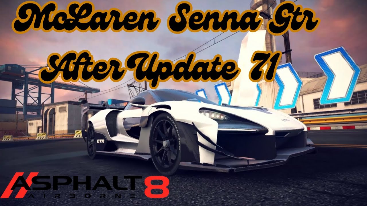 McLaren Strikes Back | Asphalt 8 McLaren Senna GTR MP Test After Update 71