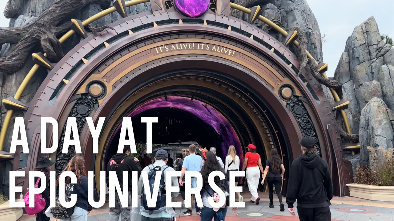 A Day At Epic Universe | Riding Monsters And ￼Ministry