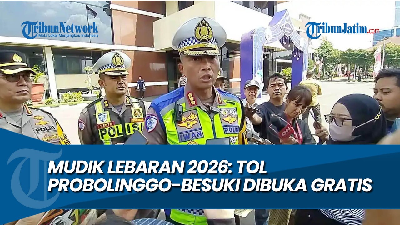 CEK RUTE DAN JADWALNYA, Tol Probolinggo Besuki Dibuka Gratis Selama Mudik Lebaran 2026