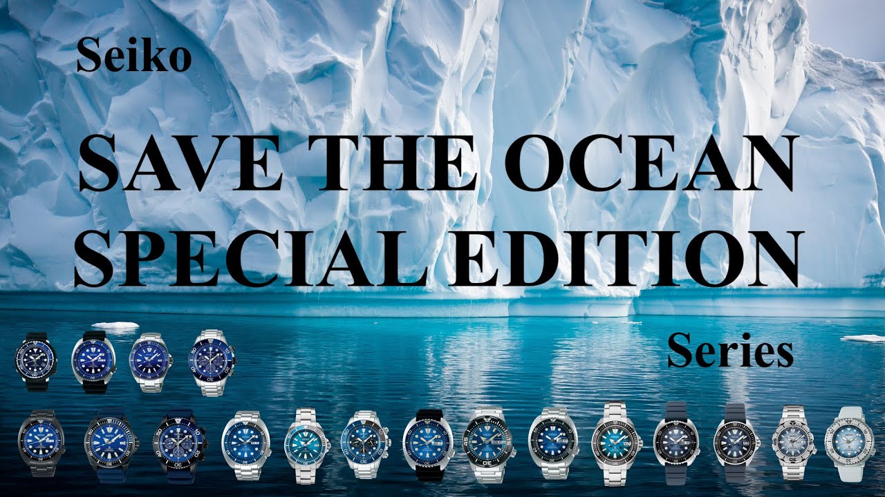 Seiko Save The Ocean Series