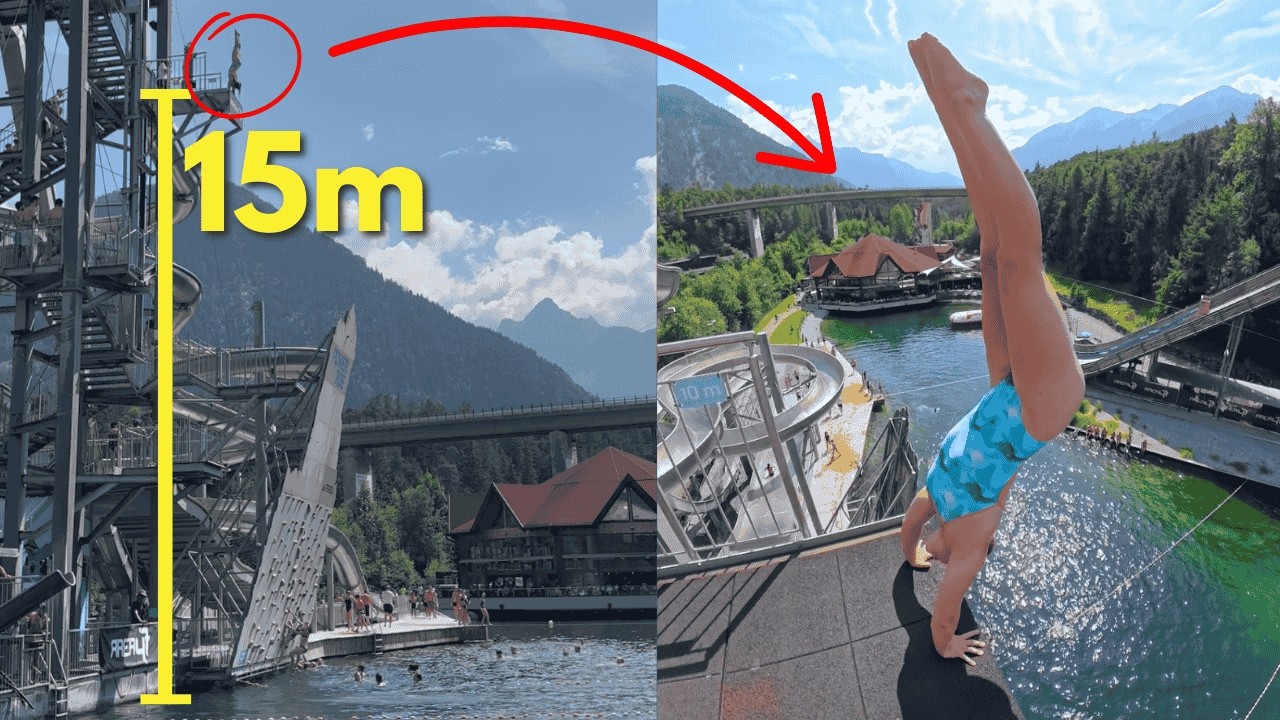 Mein erster Sprung von 15 Metern & Realitycheck...
