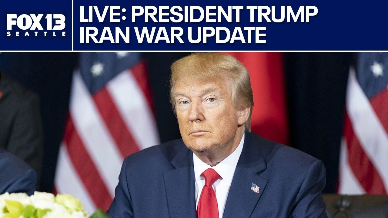 Watch Live: Trump Delivers Update on Iran War