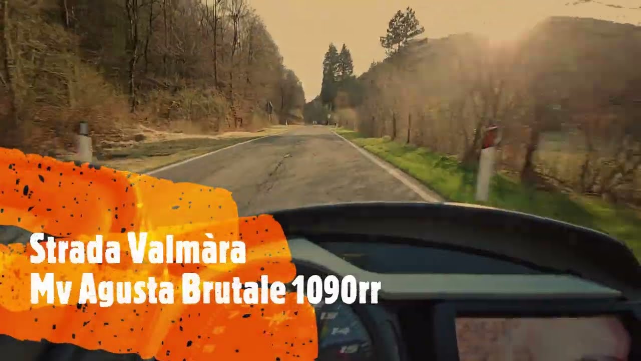Pasqua 2022 Strada Valmara (Dogana di Arogno). MV Agusta Brutale 1090rr