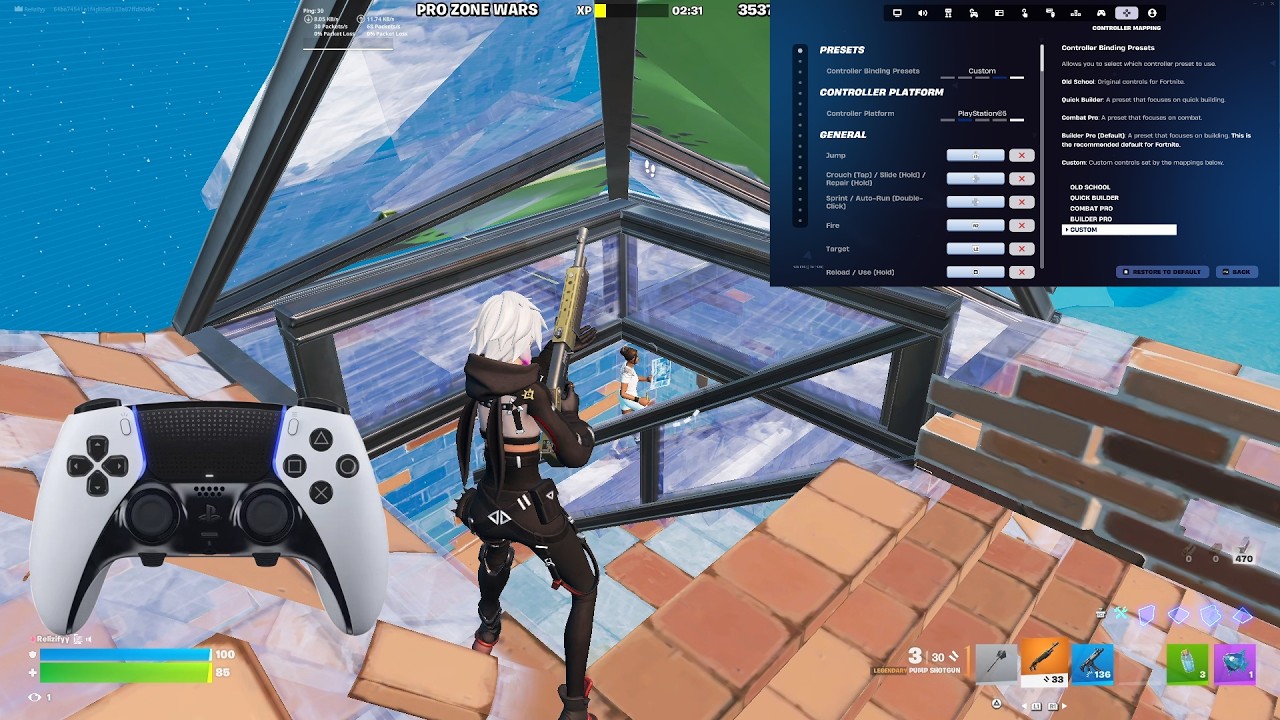 *NEW* BEST Tweak Zone Controller Settings In Chapter 7 Season 3 (PS5/XBOX/PS4/PC)