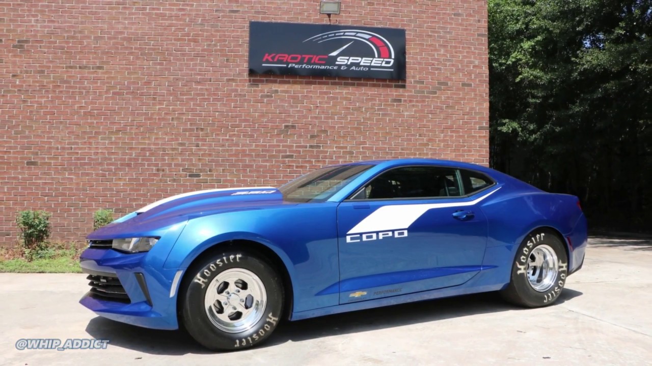 WhipAddict: 2017 Chevrolet COPO Camaro gets Tuned at Kaotic Speed! Supercharged V8