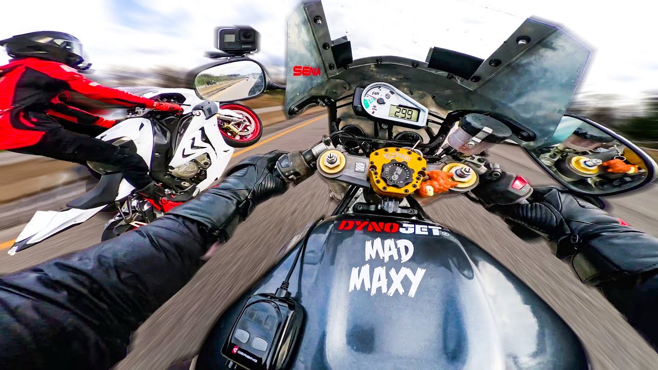 $650 GSXR destroys S1000RR! 😱