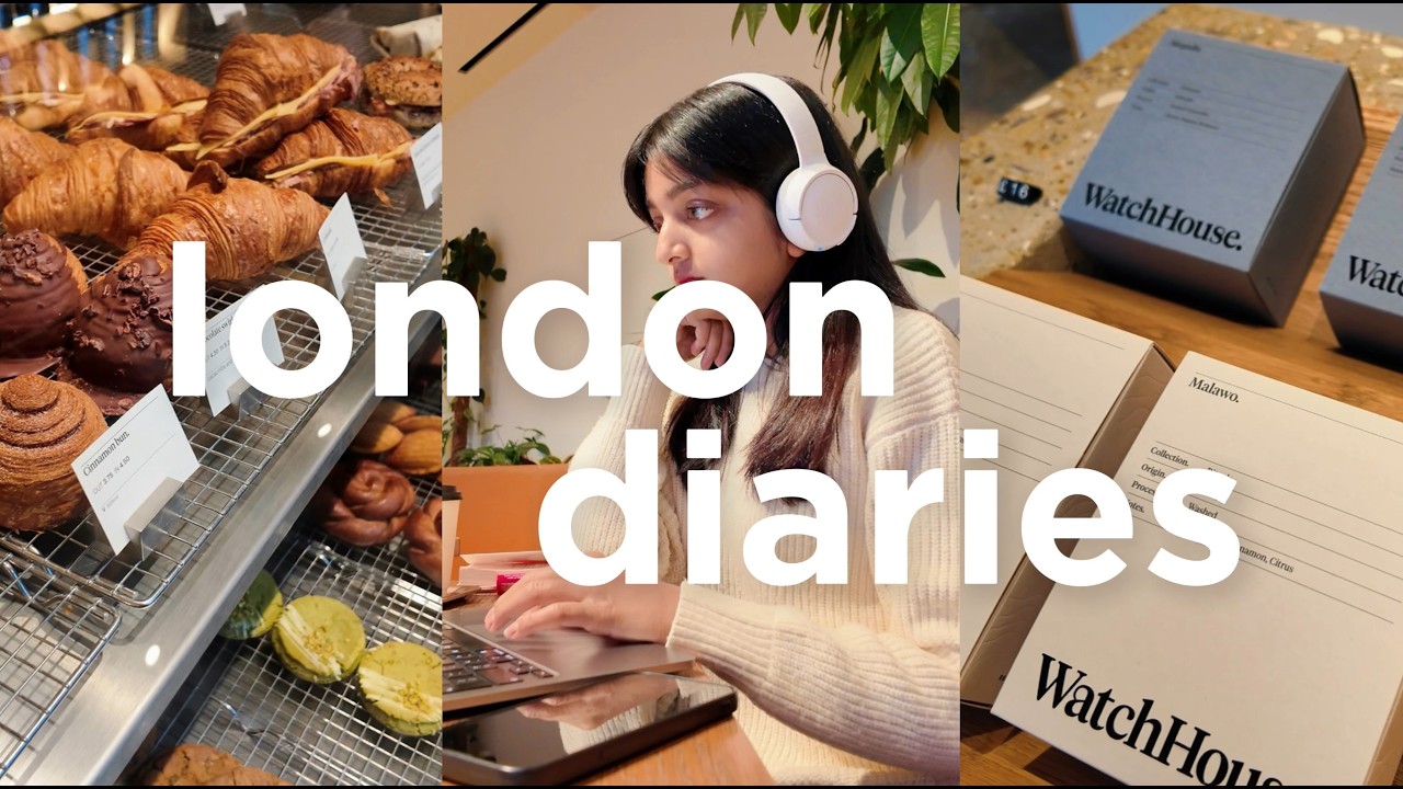 london diaries | an ordinary week in london, work, coffee & a gentle reset ☕✨