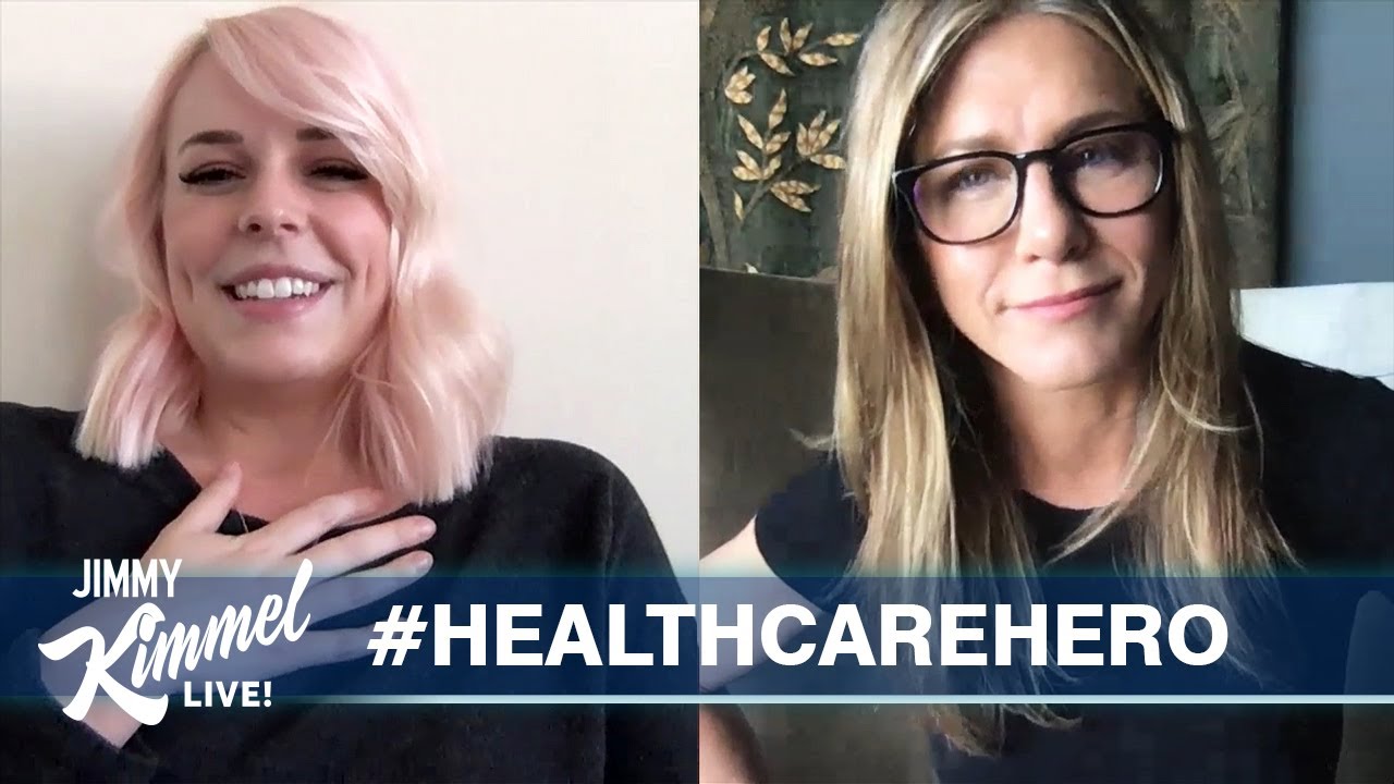 Jimmy Kimmel & Jennifer Aniston Surprise an Amazing Nurse